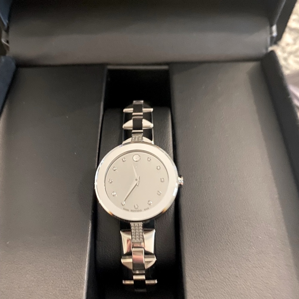 New Movado ladies watch.